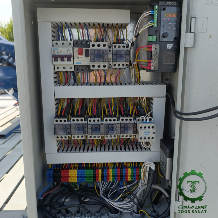 دستگاه اسلب بر و سنگبری توس صنعت مدل s460 شاسی ۵ متری تمام اتوماتیک